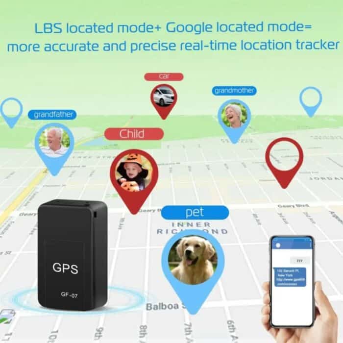 GPS Tracker Real Time Tracking Car Anti-Theft Anti-lost Locator